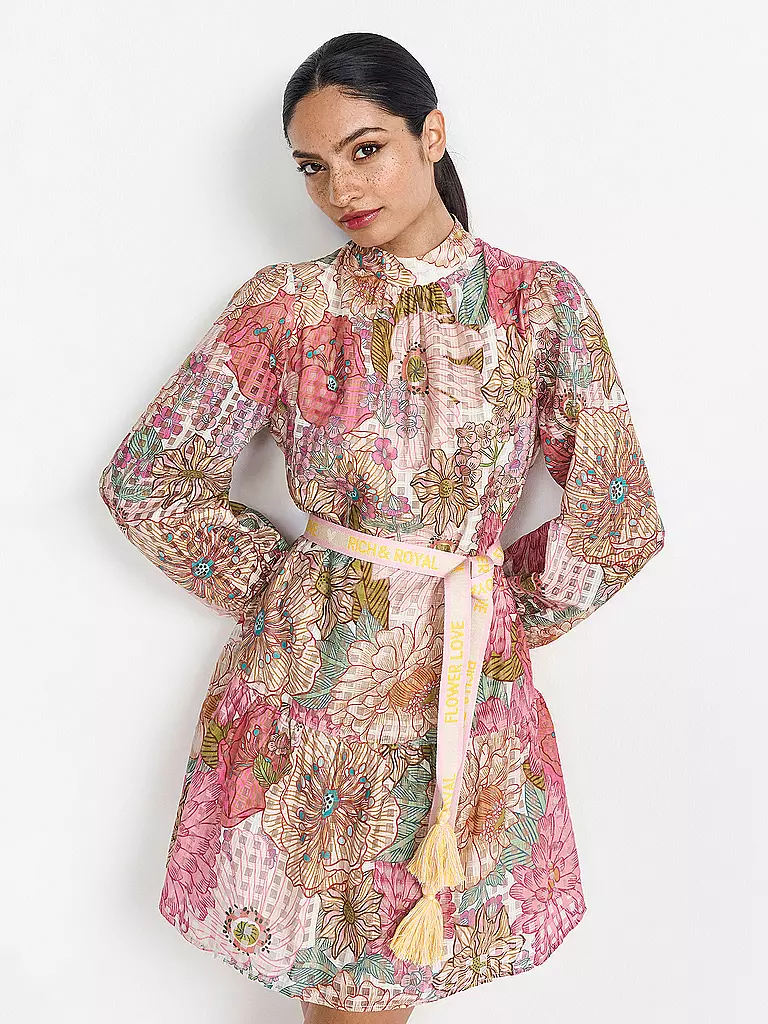 RICHROYAL | Midikleid  | Rosa