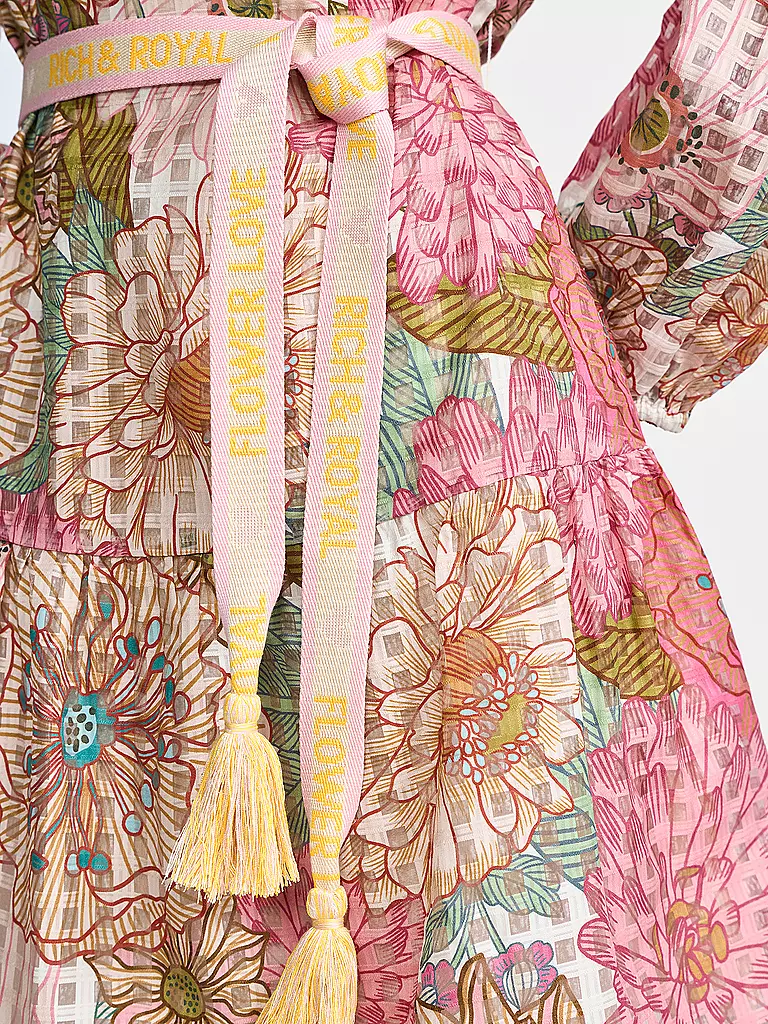 RICHROYAL | Midikleid  | Rosa