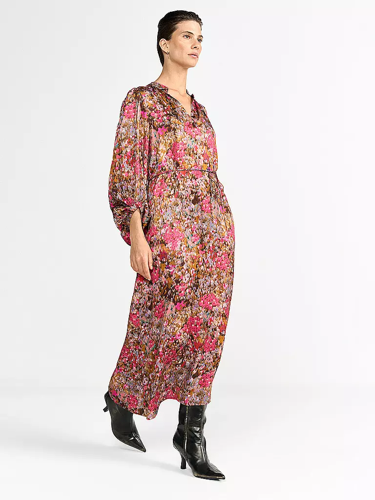 RICHROYAL | Midikleid  | Dunkelrot