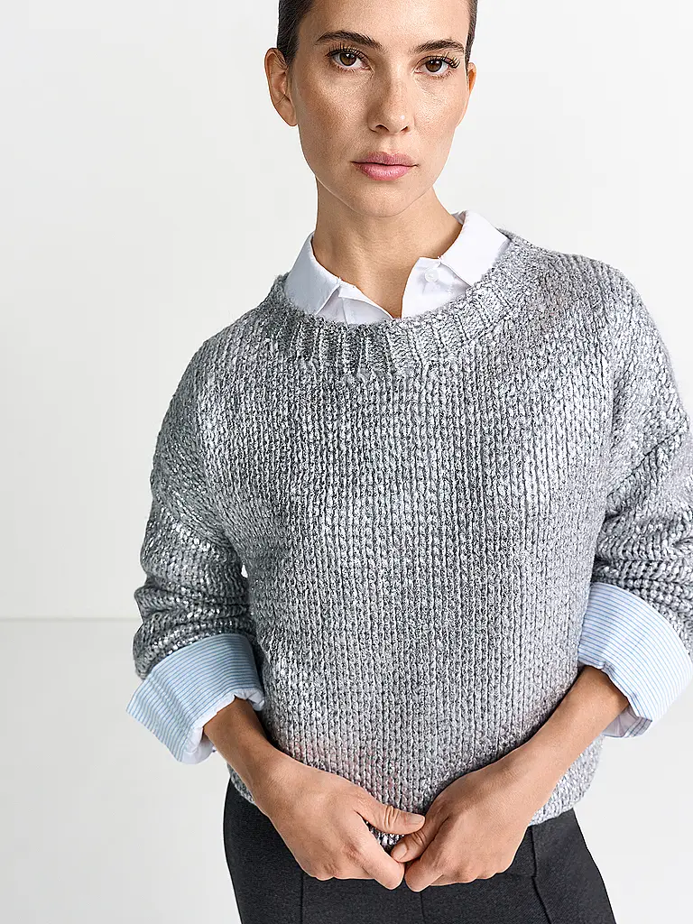 RICHROYAL | Pullover  | Silber