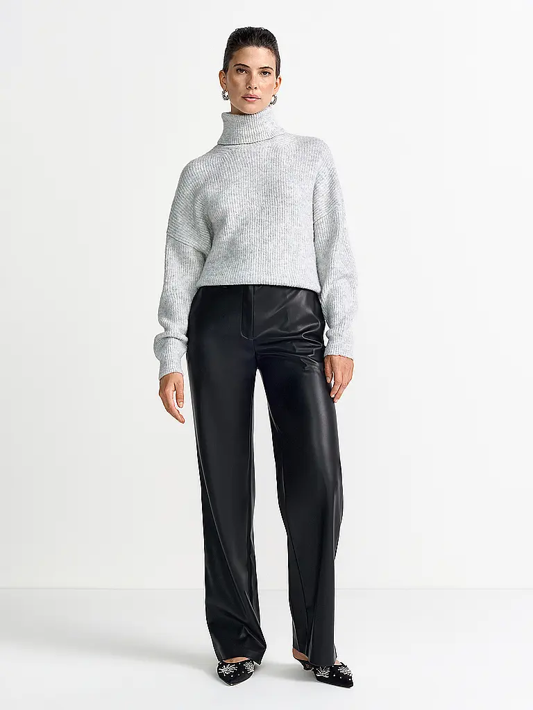 RICHROYAL | Rollkragenpullover  | Grau