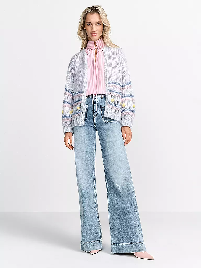 RICHROYAL | Strickjacke | Hellblau