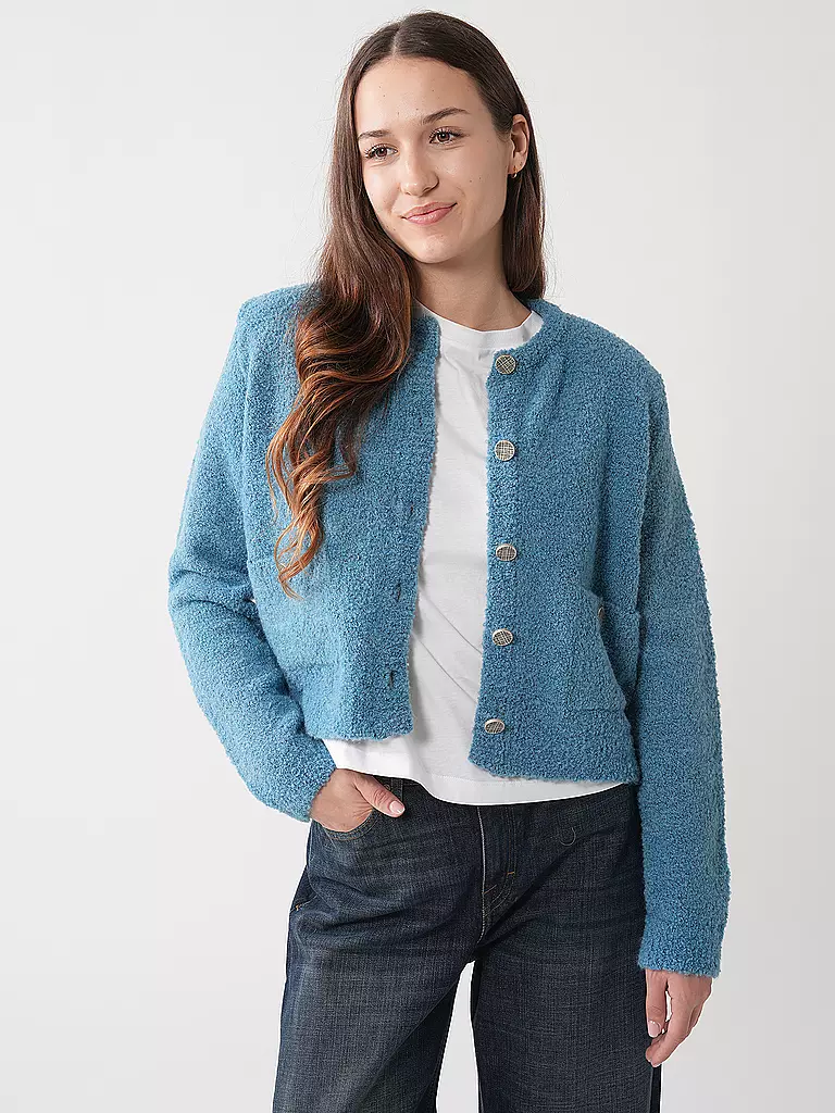 RICHROYAL | Strickjacke | Blau
