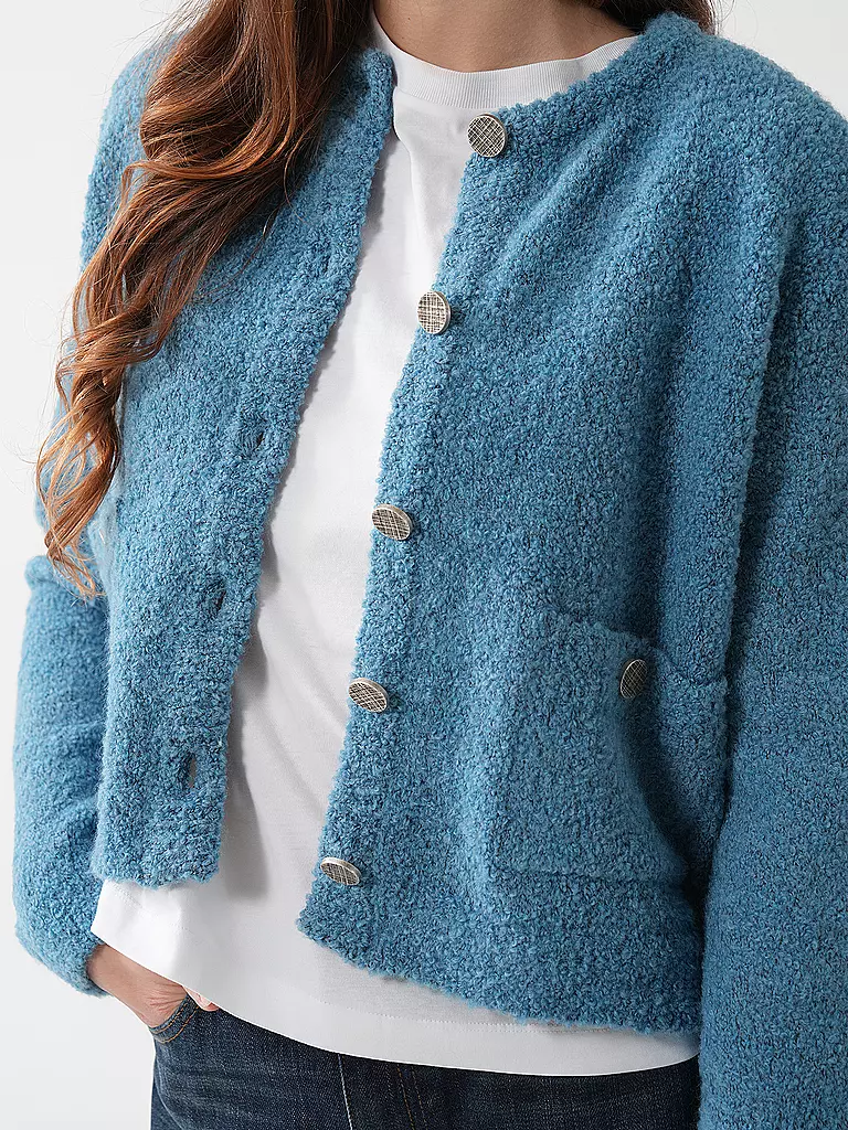 RICHROYAL | Strickjacke | Blau