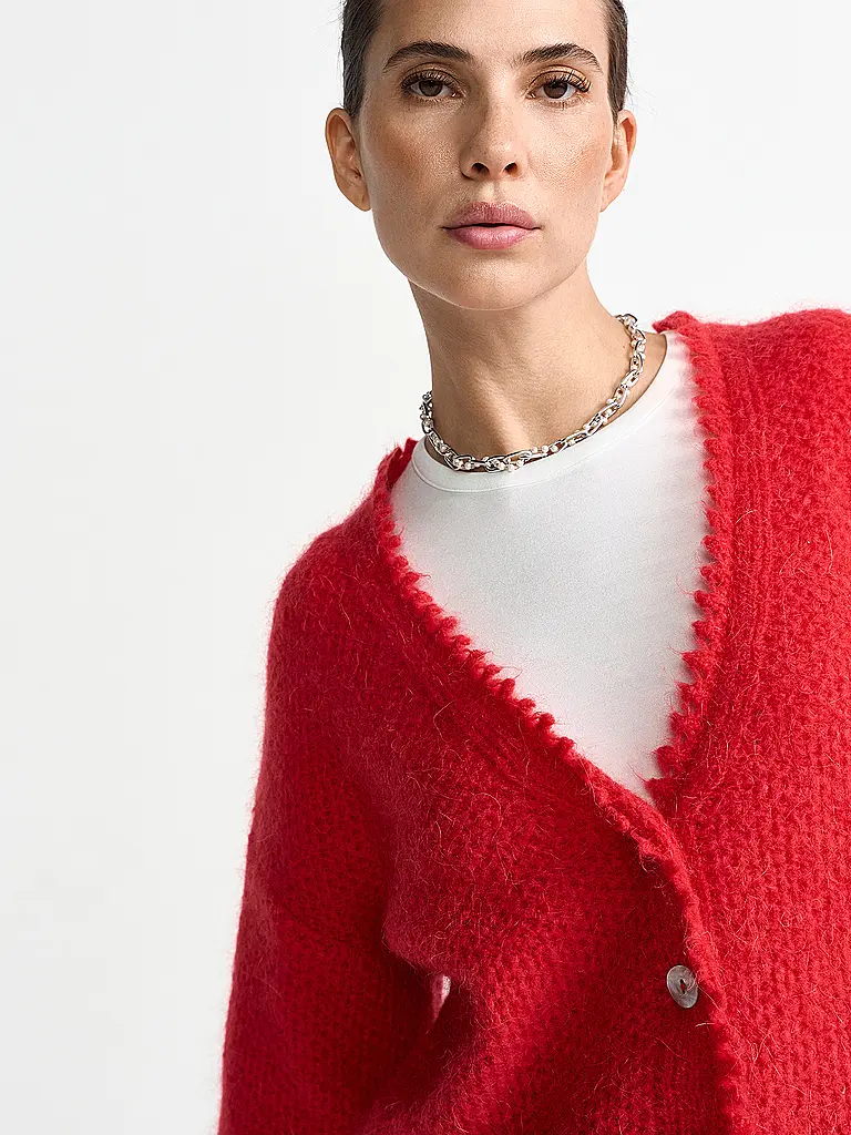 RICHROYAL | Strickjacke | Rot