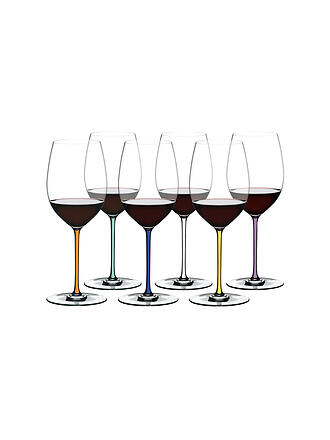 RIEDEL | Rotweinglas 6er Set Cabernet/Merlot FATTO A MANO