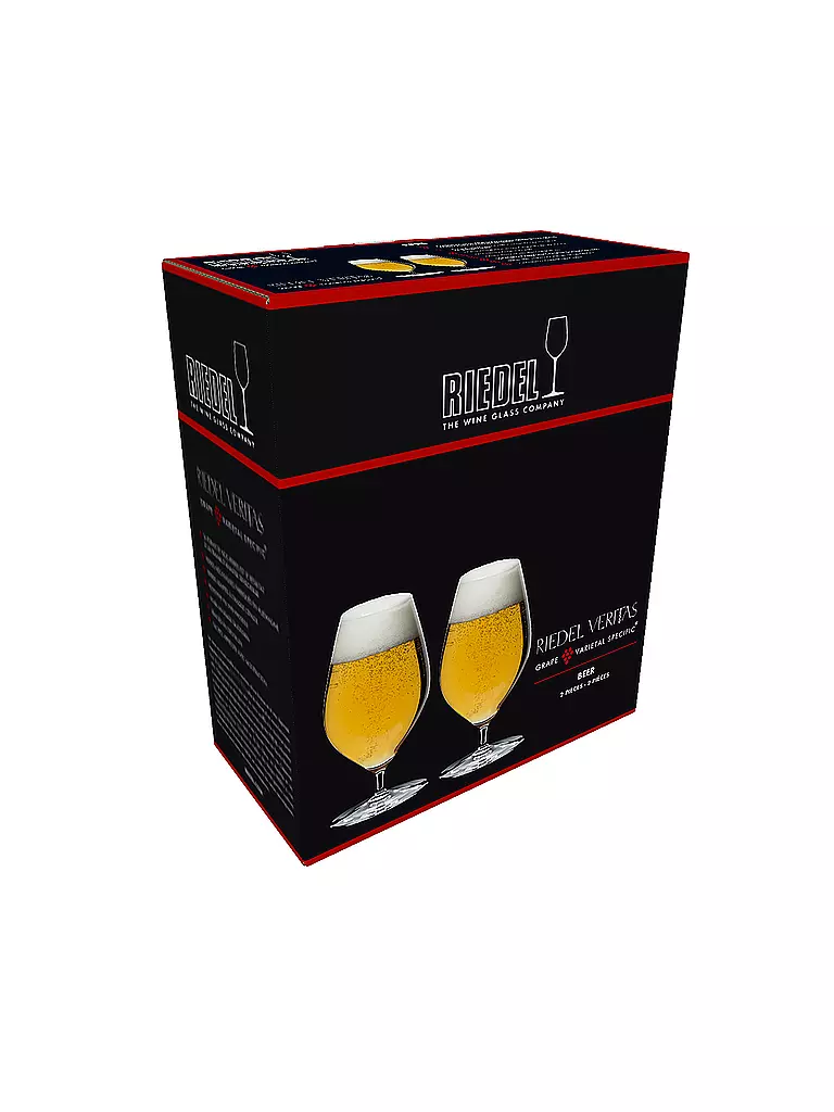 RIEDEL | Bierglas 2er Set VERITAS 435ml  | transparent