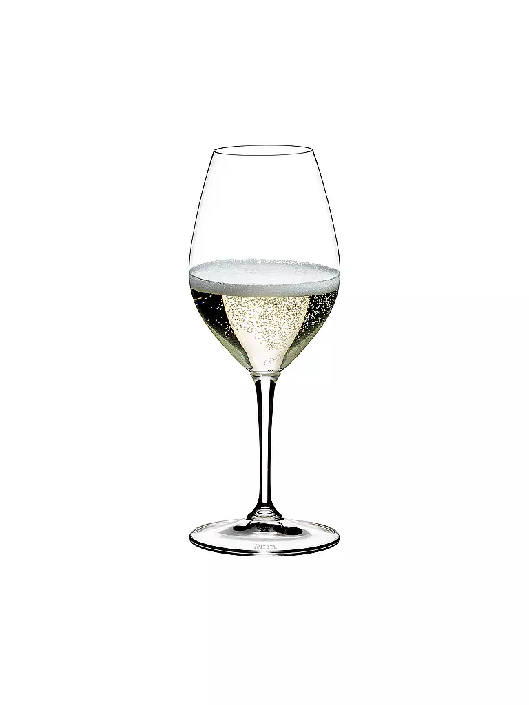 RIEDEL | Champagner Glas VINUM 4-er  | transparent