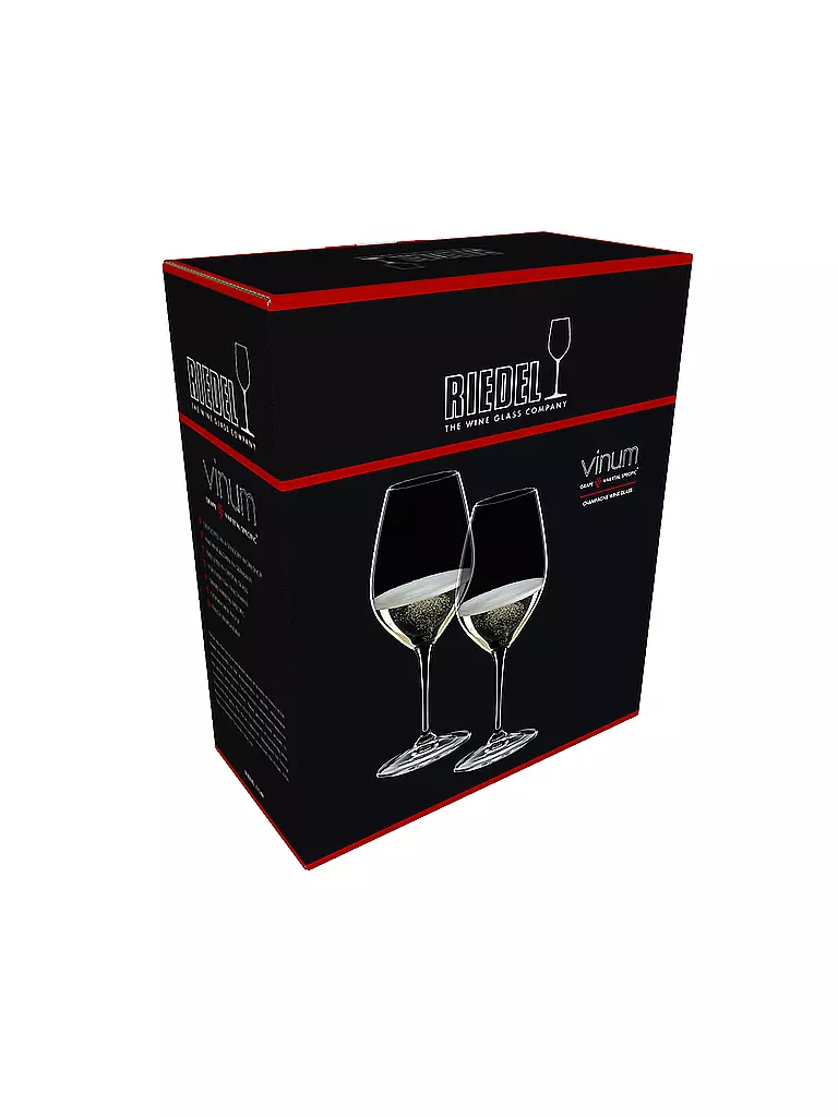 RIEDEL | Champagnerglas 2er Set VINUM Champagner 445ml | transparent