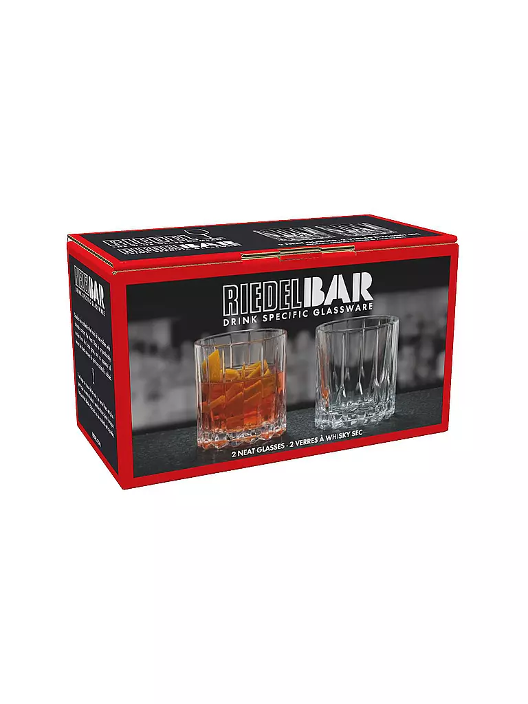 RIEDEL | Glas 2er Set Neat DRINK SPECIFIC 174ml  | transparent