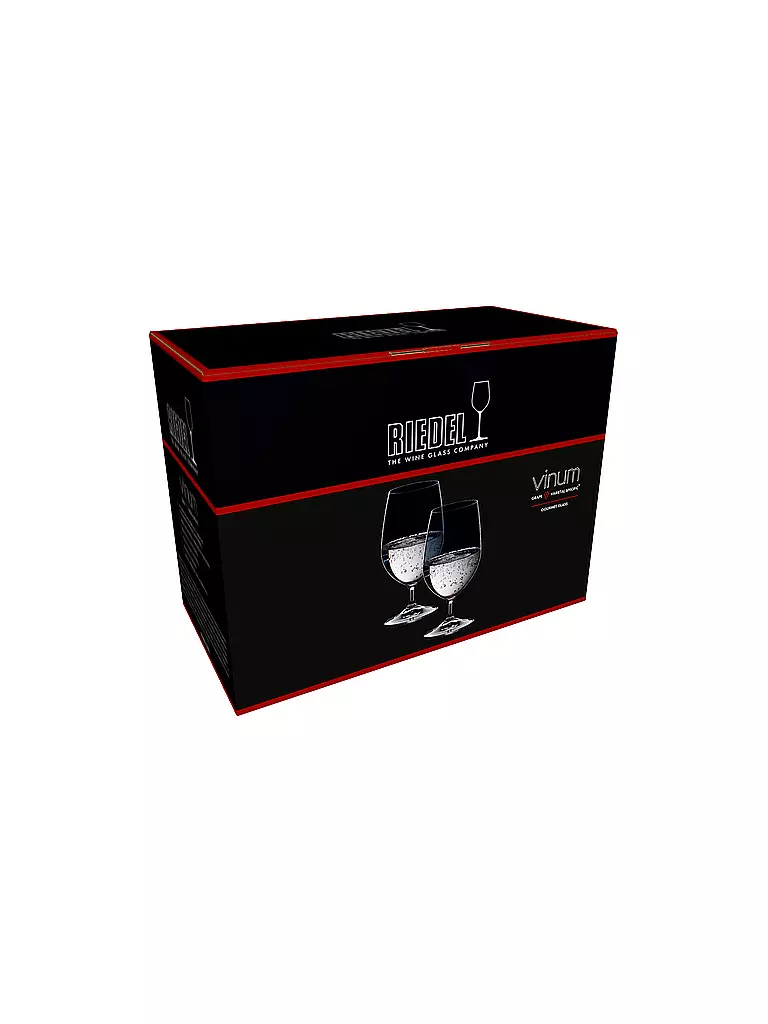 RIEDEL | Gourmetglas 2er Set VINUM 370ml | transparent