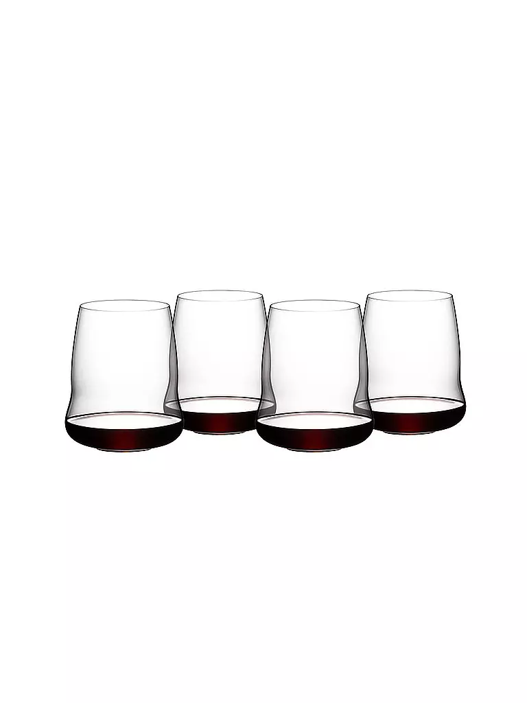 RIEDEL | Rotweinglas 4er Set STEMLESS WINGS Cabernet Sauvignon | transparent
