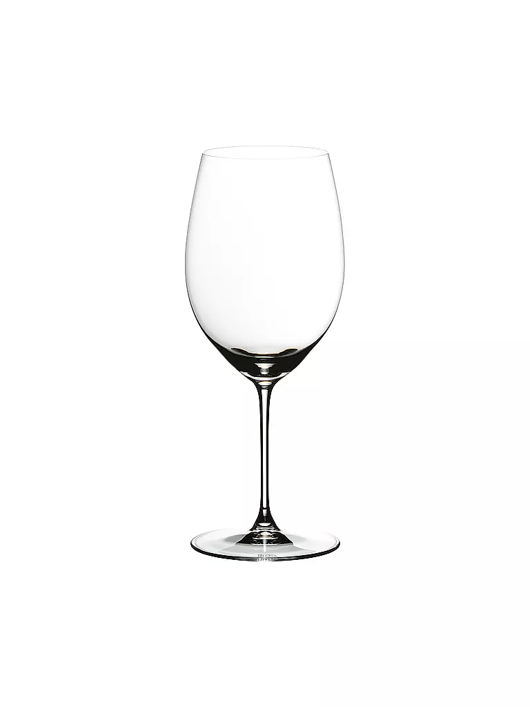 RIEDEL | Rotweinglas 4er Set VERITAS Cabernet/Merlot + Mosel | transparent