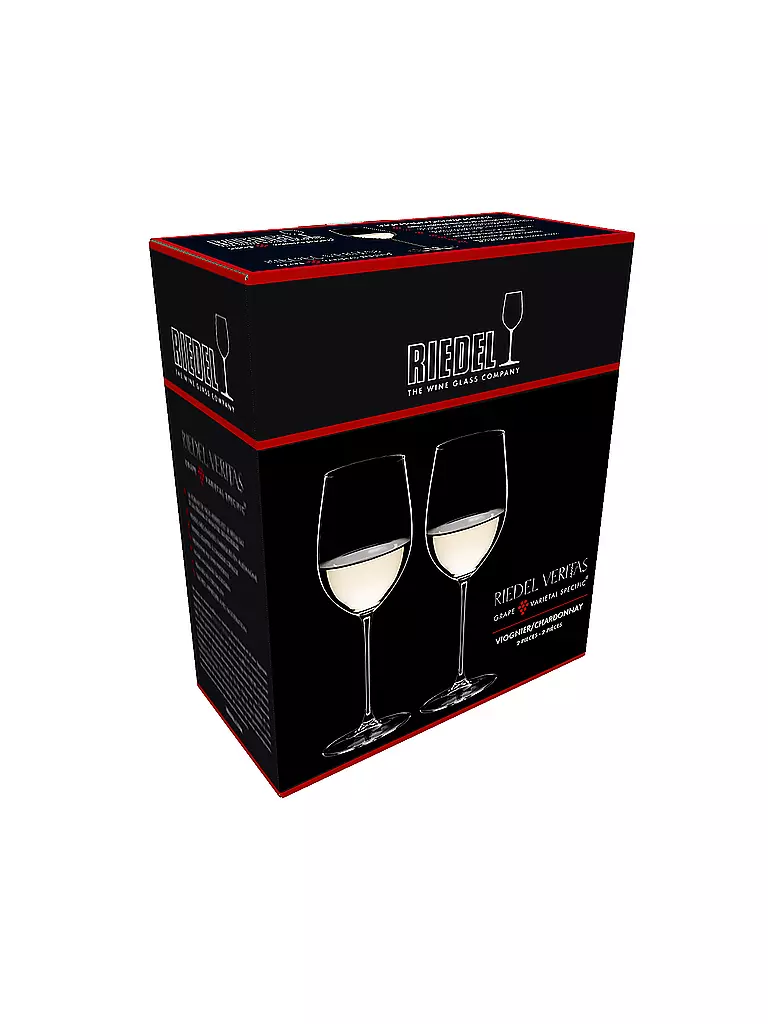 RIEDEL | Weissweinglas 2er Set VERITAS Viognier / Chardonnay 370ml | transparent