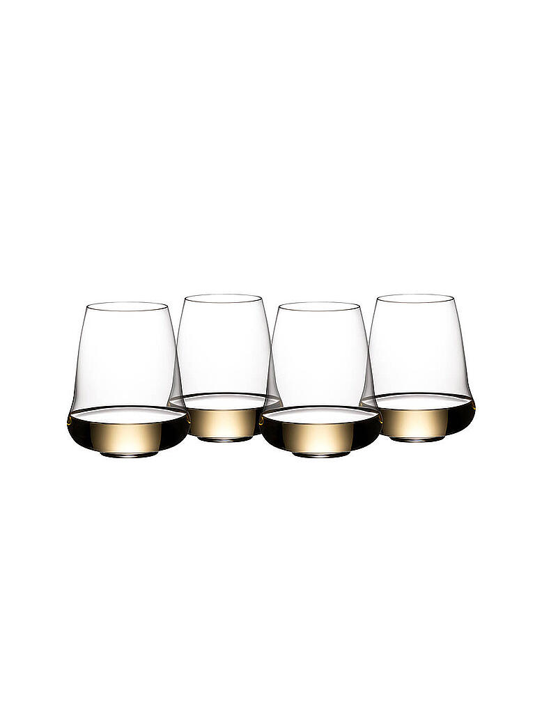 RIEDEL | Weissweinglas 4er Set STEMLESS WINGS Riseling Champagne | transparent