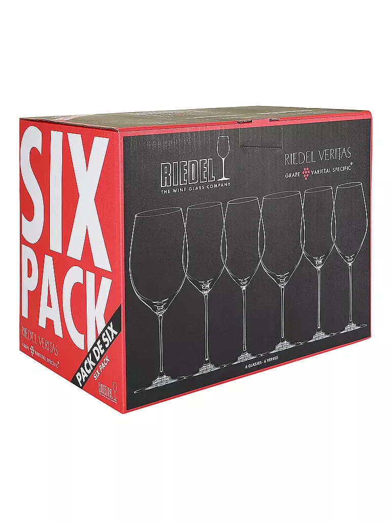 RIEDEL | Weissweinglas 6-er Set VERITAS Riesling | transparent