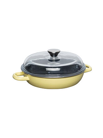 RIESS | Schmorpfanne mit Deckel 24cm NOUVELLE Lemon