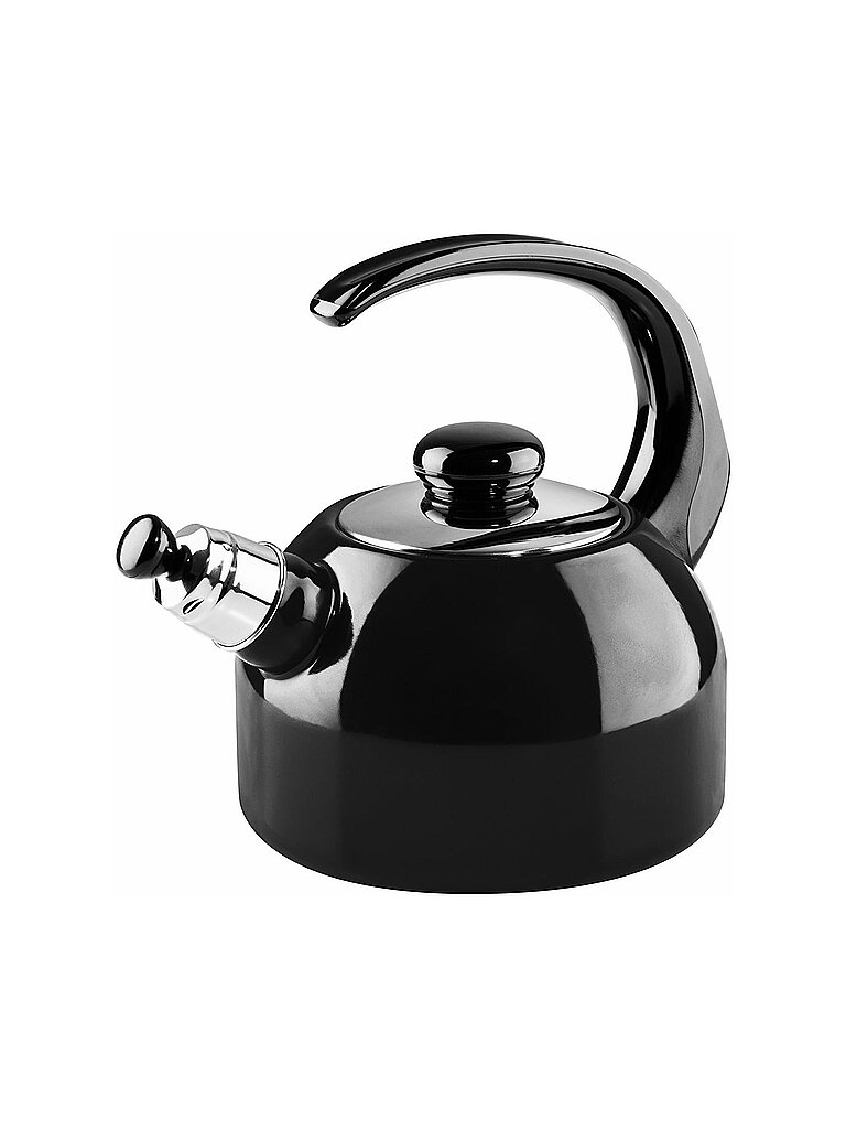 RIESS Bouilloire sifflante Plus 2l Noir noir
