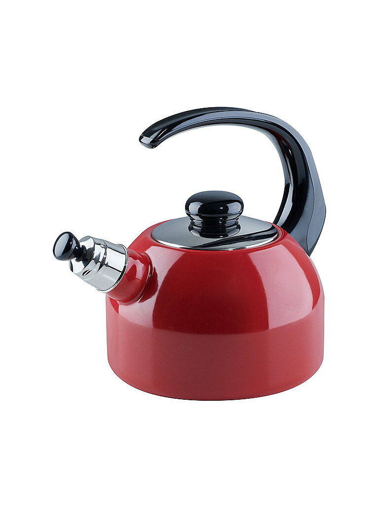 RIESS Hervidor con silbato Plus 2l Color Rojo rojo oscuro