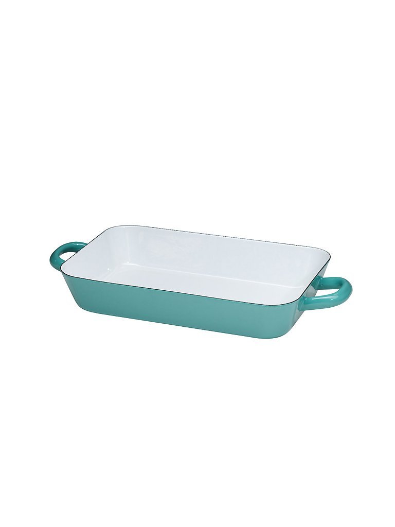 RIESS Bratpfanne 29x18cm Nature Green türkis