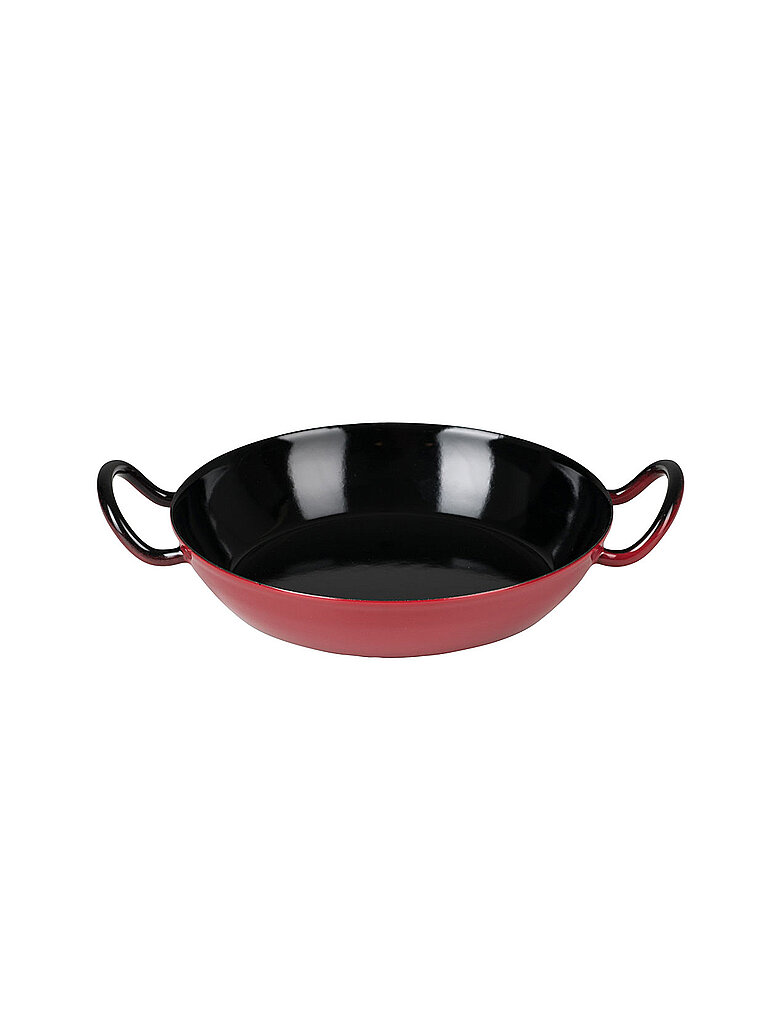 RIESS Schlemmerpfanne 26cm Color Rot dunkelrot