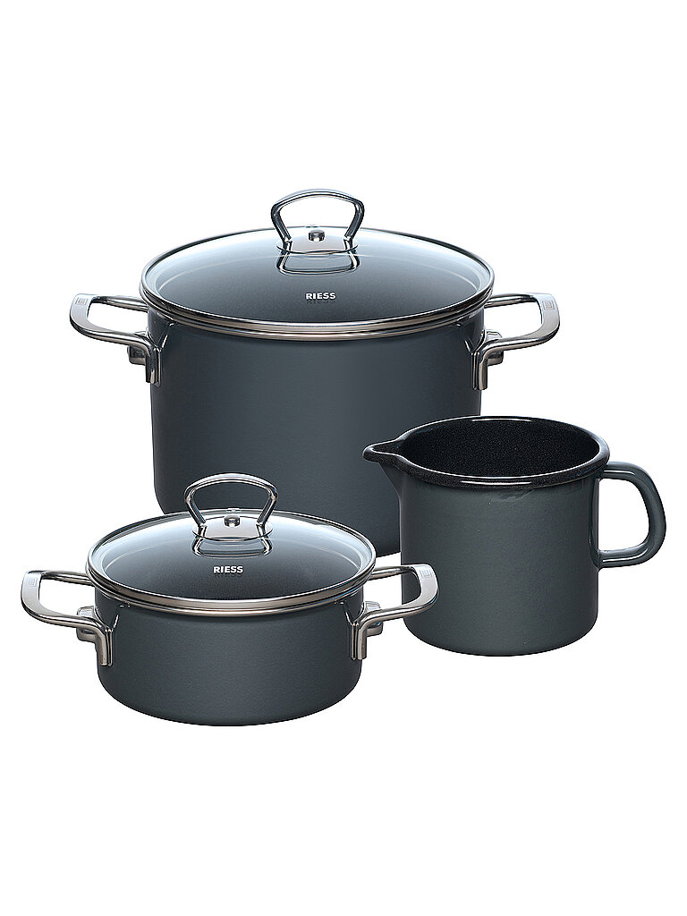 RIESS Starter Set 3-tlg. NOUVELLE PUR Dark-Grey grau