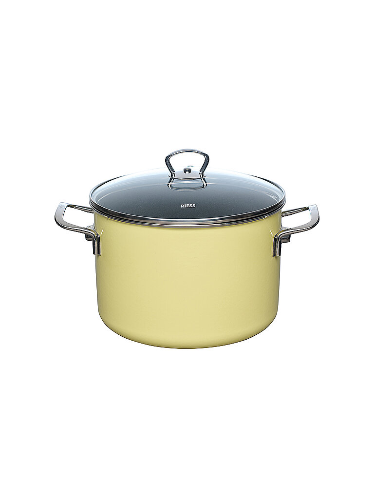 RIESS Fleischtopf 24cm/6,5l NOUVELLE PUR Lemon gelb