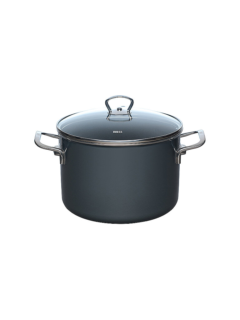 Fleischtopf 24cm/6,5l NOUVELLE PUR Dark Grey grau baby