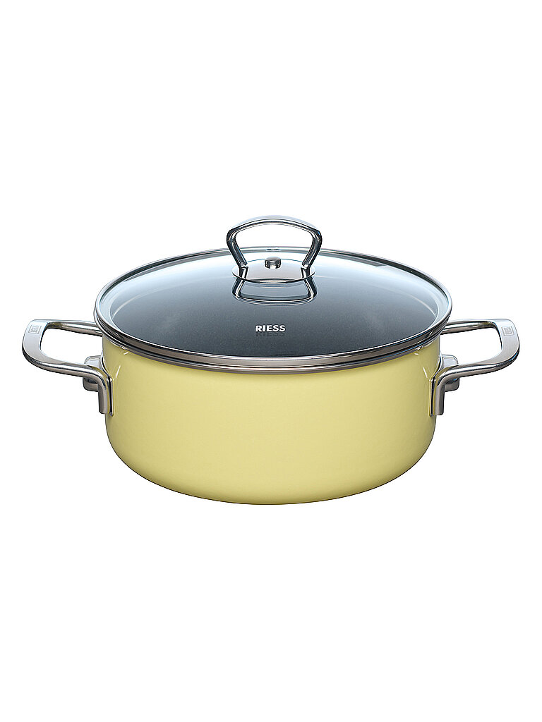 RIESS Kochtopf 20cm /2l NOUVELLE PUR Lemon gelb
