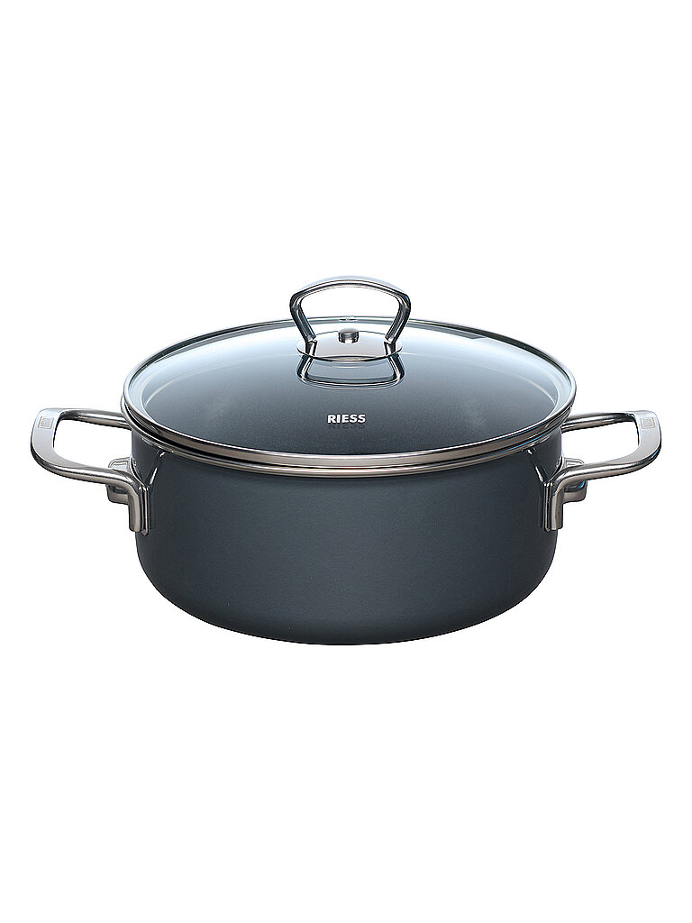 RIESS Kochtopf 20cm /2l NOUVELLE PUR Dark Grey grau