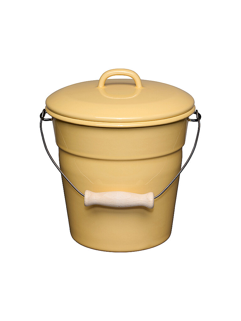 Allzweckeimer mit Deckel 20cm Sunshine gelb baby
