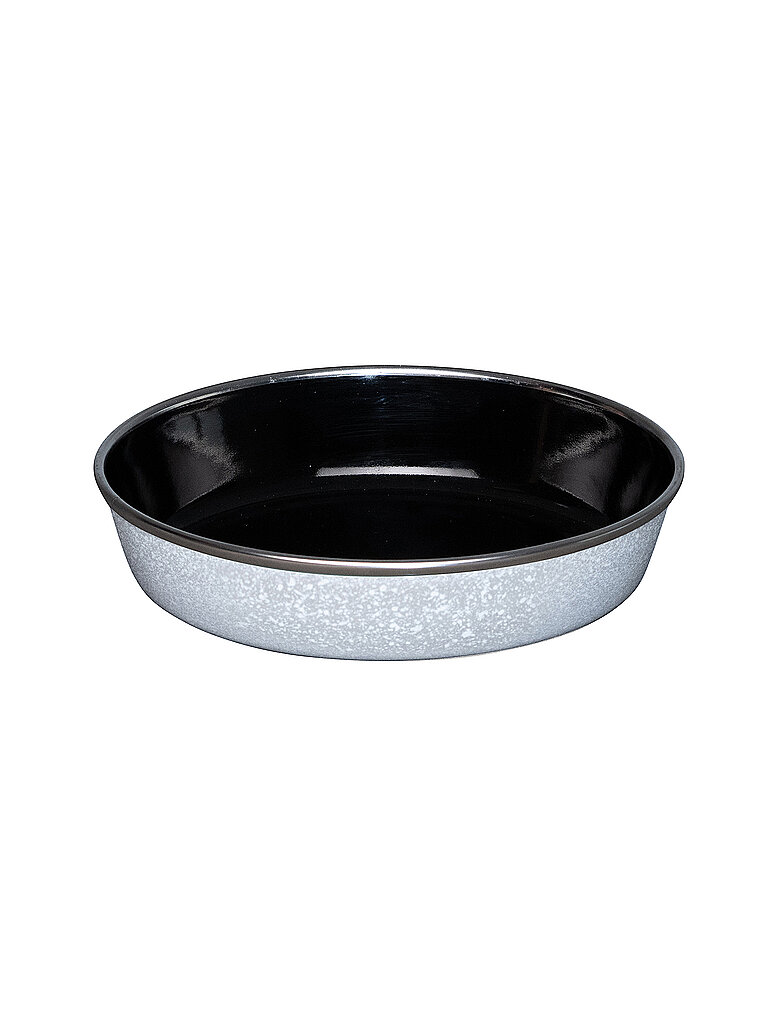 RIESS Katzen Futternapf 16cm Steinsprenkel hellgrau