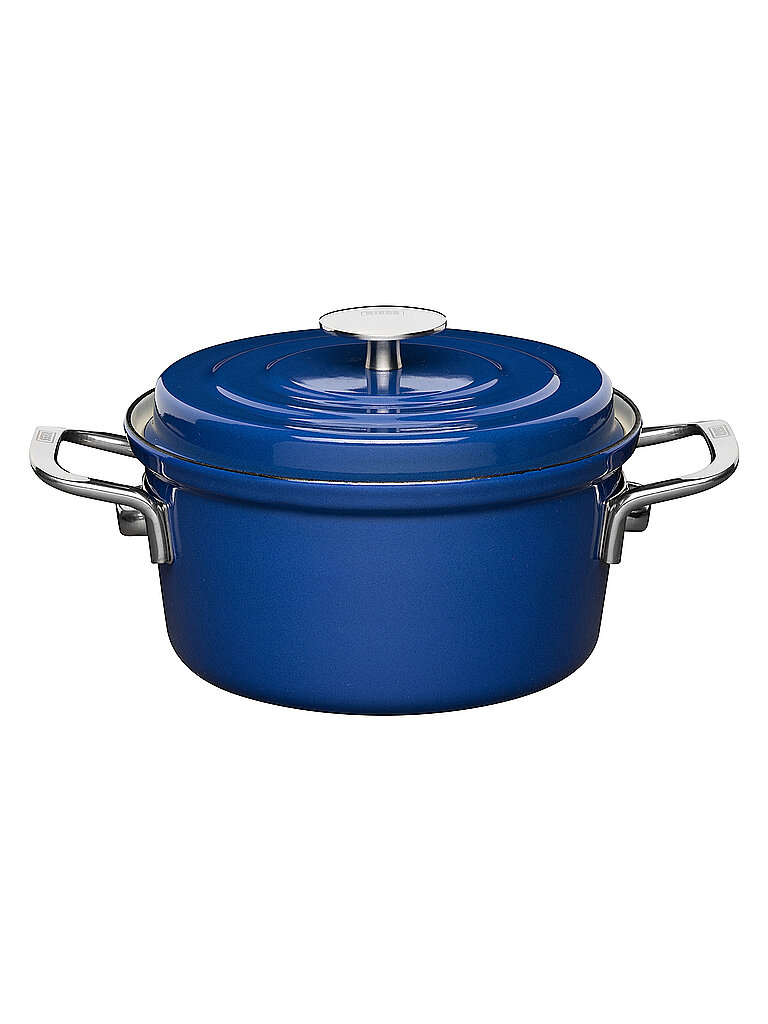 RIESS Topf mit Deckel 20cm/1,7l AROMAPLUS Azure blau