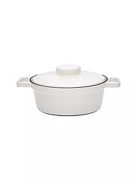 RIESS | Kasserolle Aromapot Truehomeware 24cm / 2l Grau | weiss