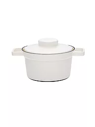 RIESS | Topf mit Deckel Aromapot Truehomeware 20cm / 1,75l Aubergine | weiss