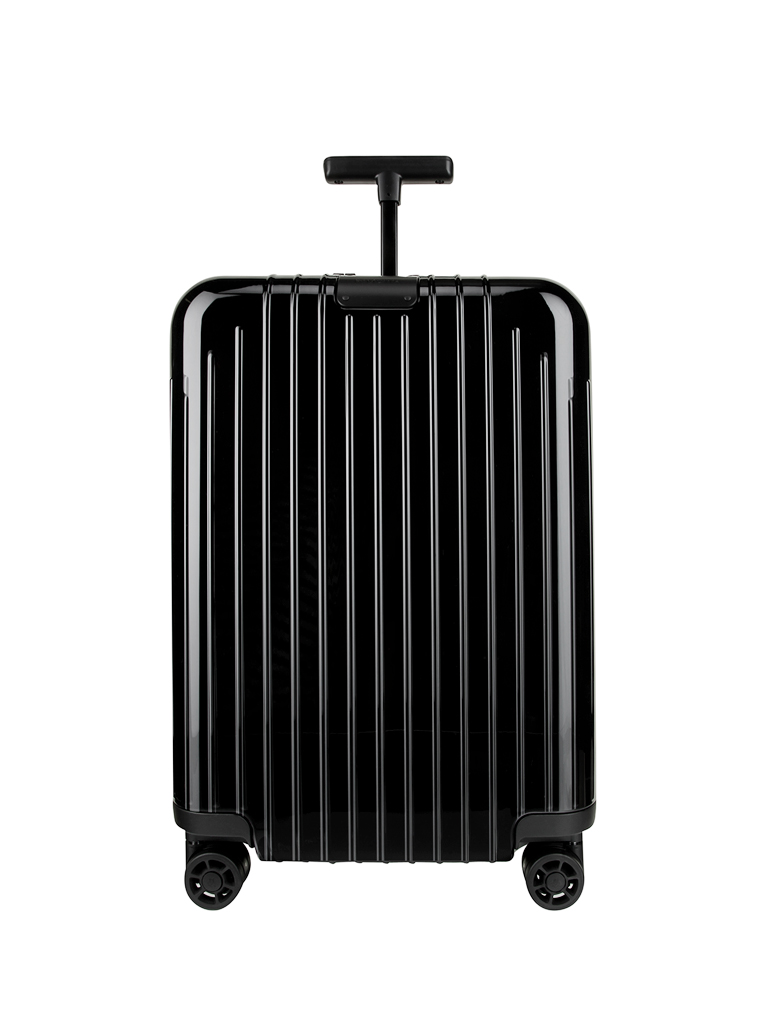 RIMOWA | Kabinengepäck/Trolley "Essential Lite - Cabin S" (Black Gloss) | schwarz