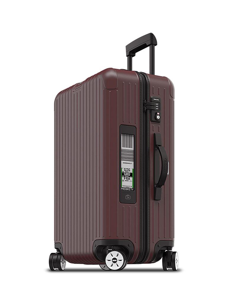 RIMOWA | Trolley - Salsa Multiwheel 63 (Electronic Tag) (811.63.14.5 Matt Carmonarot) | rot