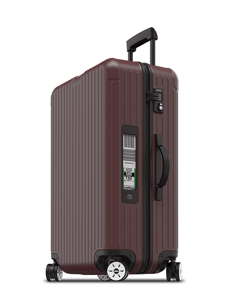 RIMOWA | Trolley - Salsa Multiwheel 70 (Electronic Tag) (811.70.14.5 Matt Carmonarot) | rot
