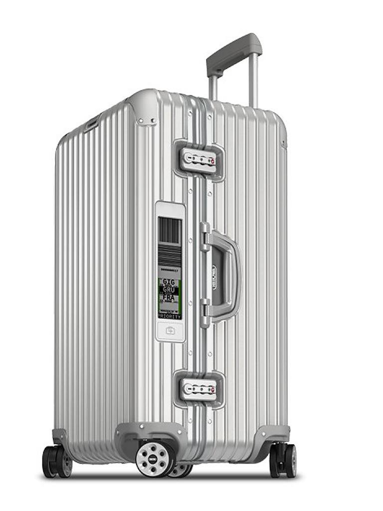 RIMOWA | Trolley Topas Multiwheel® Electronic Tag 75 (923.75.00.5 Silber) | silber