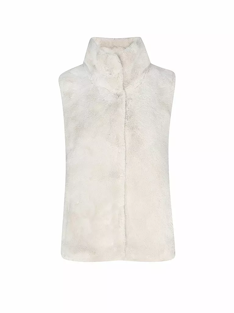 RINO&PELLE | Gilet in Felloptik LISON | creme