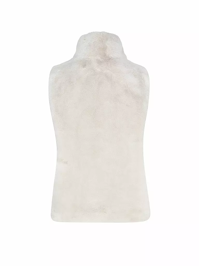 RINO&PELLE | Gilet in Felloptik LISON | creme