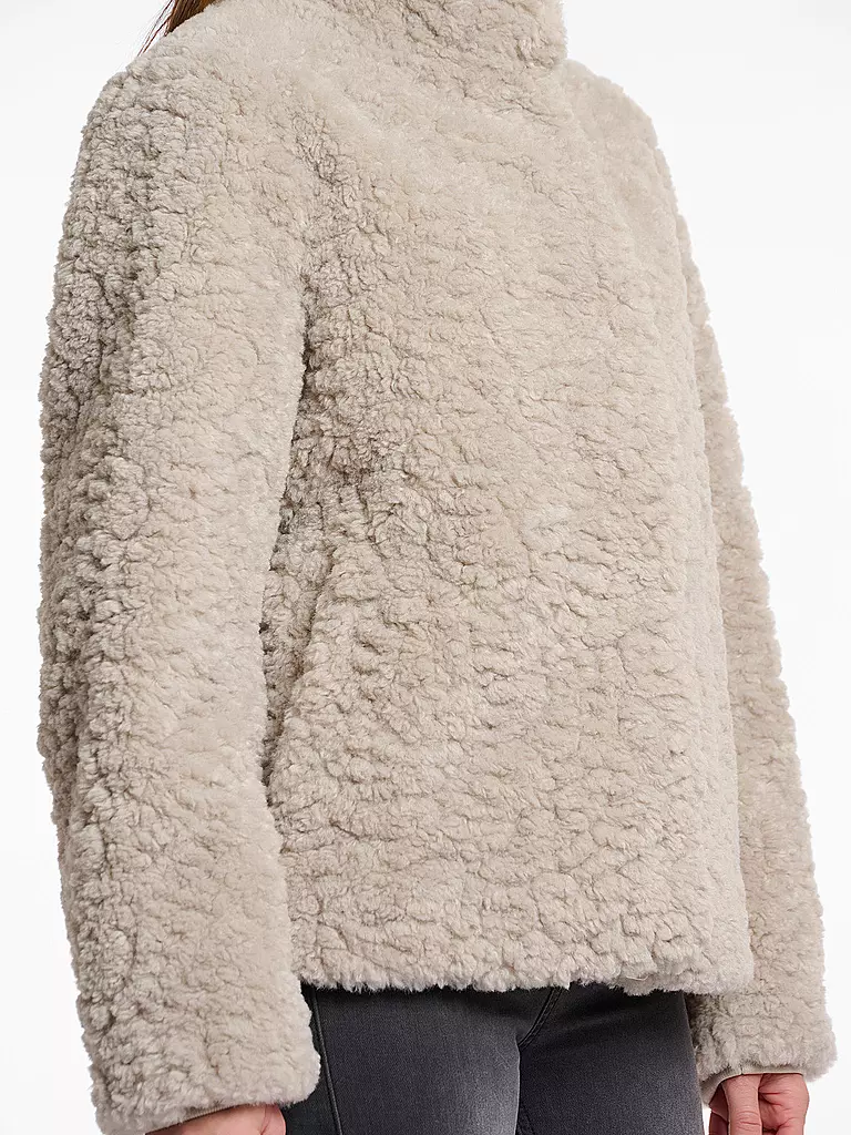 RINO&PELLE | Jacke in Felloptik KION | beige