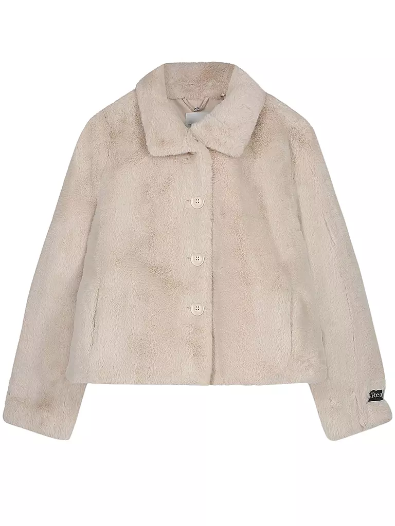 RINO&PELLE | Jacke in Felloptik VIE | creme