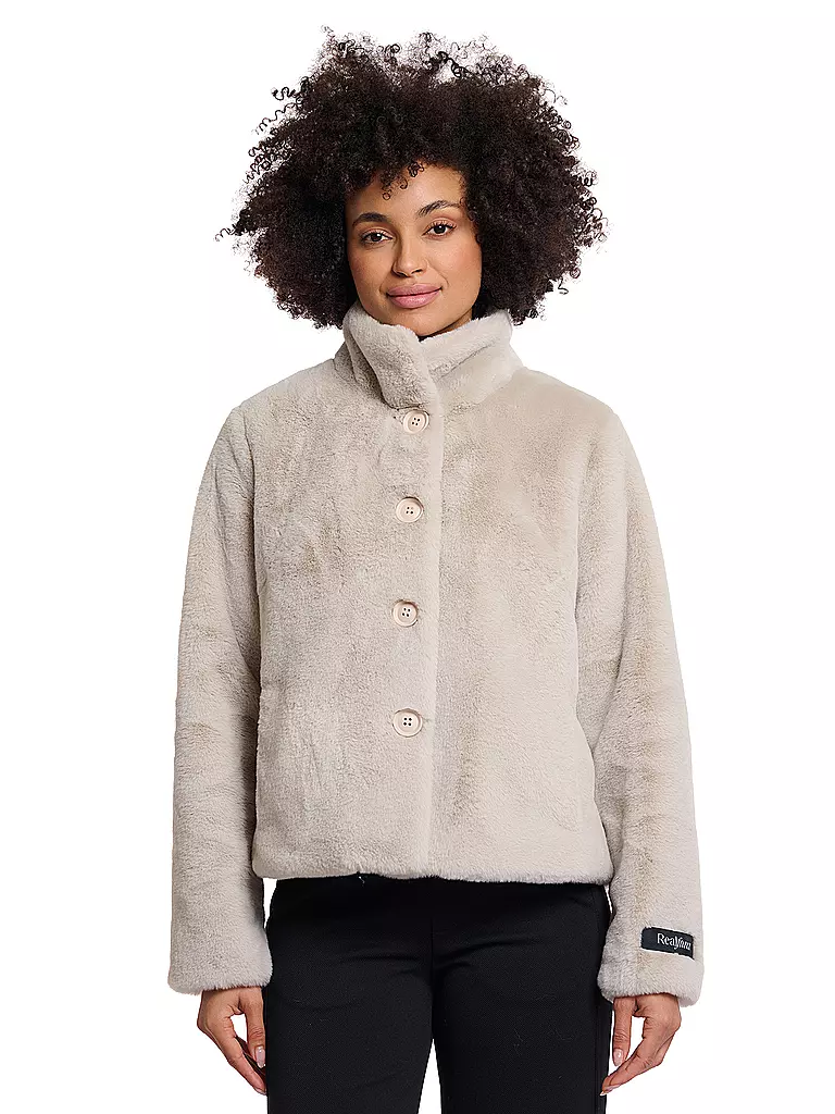 RINO&PELLE | Jacke in Felloptik VIE | creme