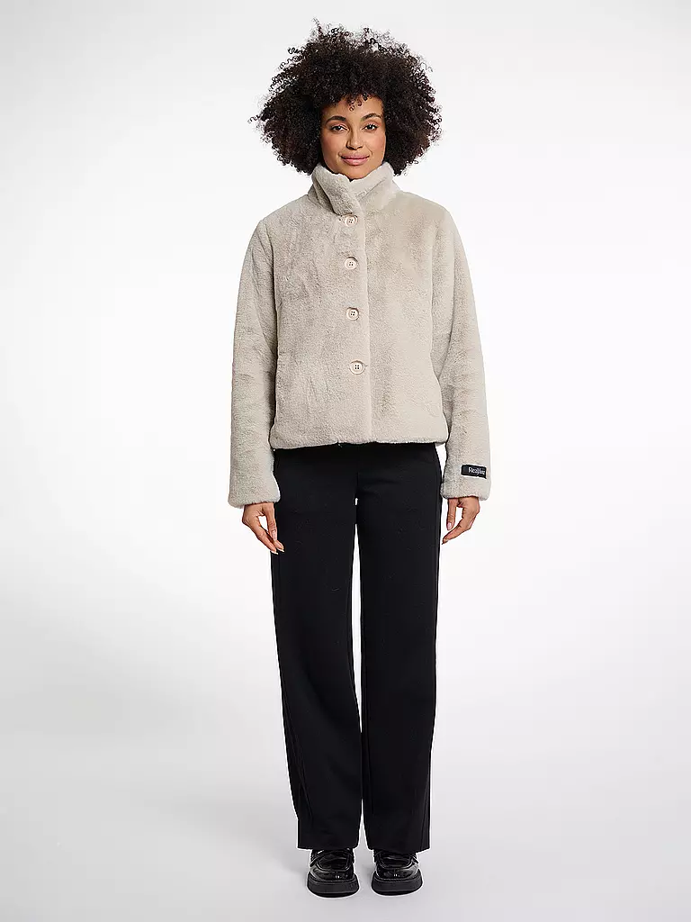 RINO&PELLE | Jacke in Felloptik VIE | creme