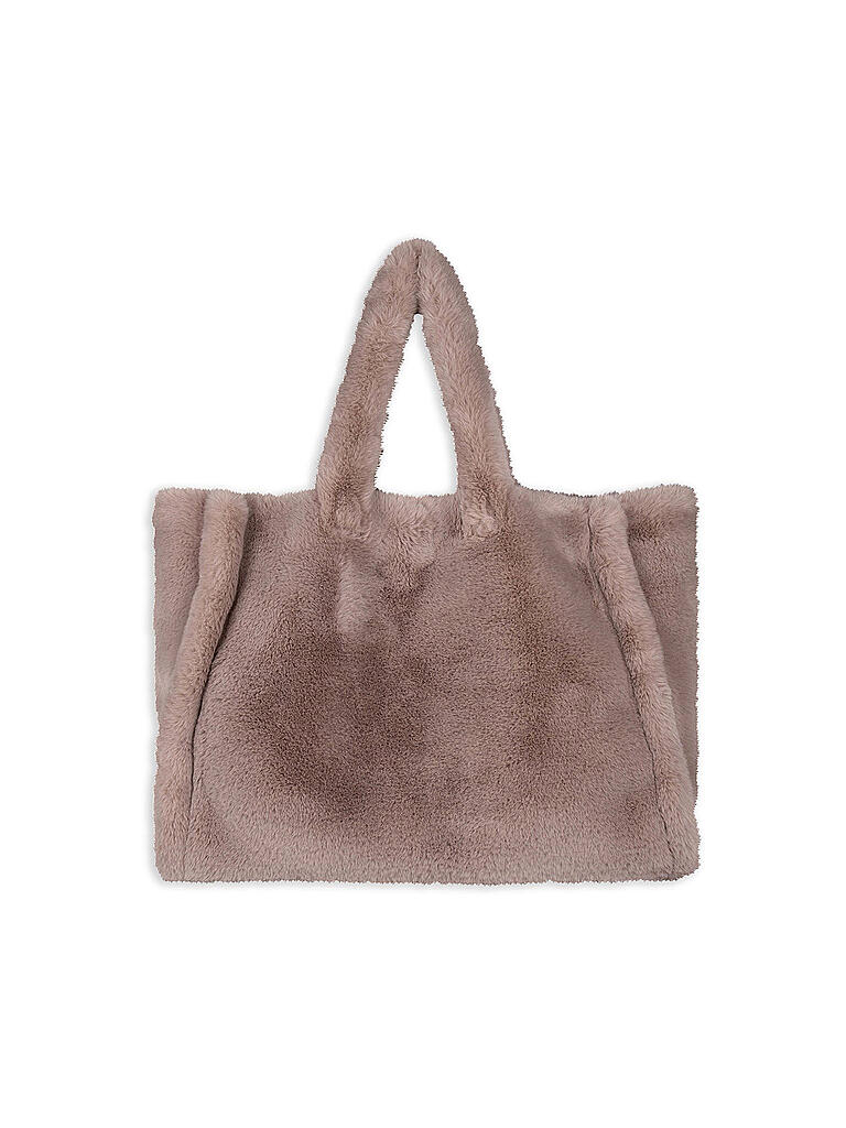 RINO&PELLE | Tasche - Shopper in Felloptik | grau