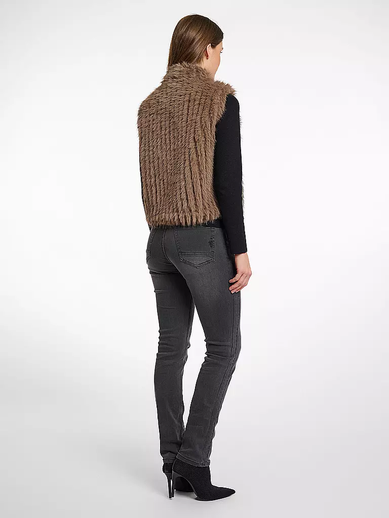 RINO&PELLE | Gilet in Felloptik DAVA | 