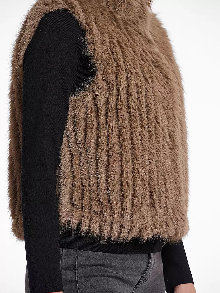 RINO&PELLE | Gilet in Felloptik DAVA | 