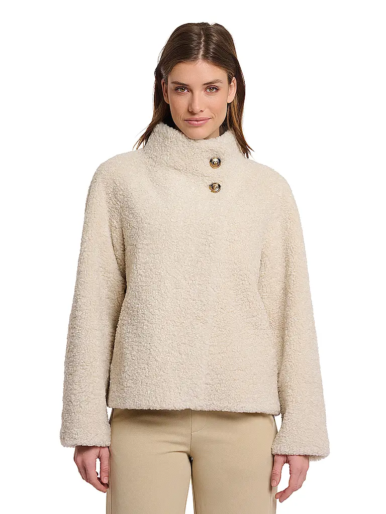 RINO&PELLE | Jacke in Felloptik DENU | beige
