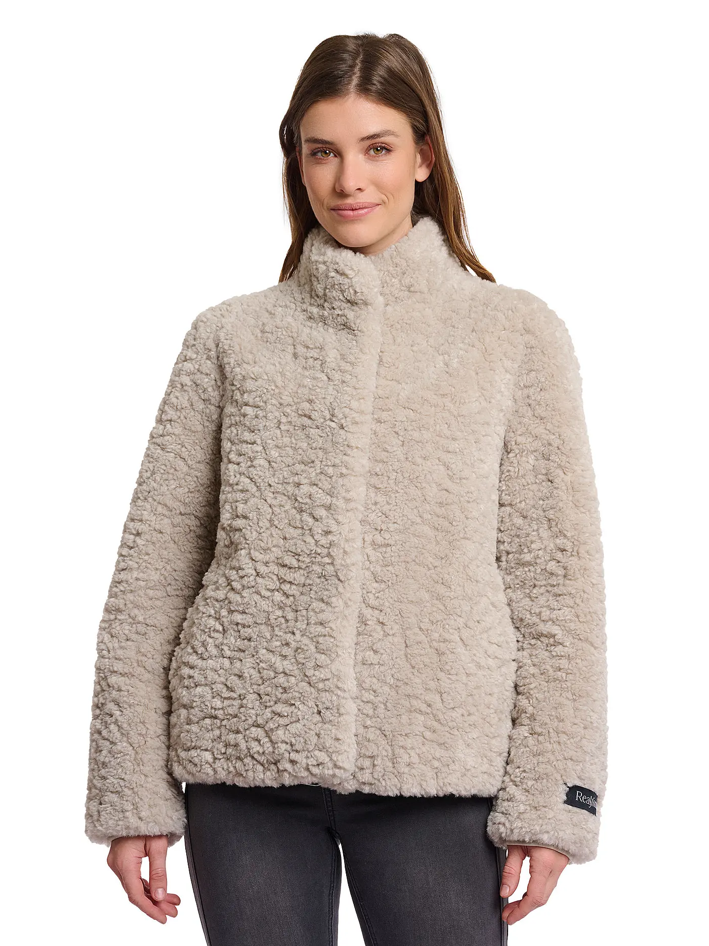 RINO&PELLE | Jacke in Felloptik KION | beige
